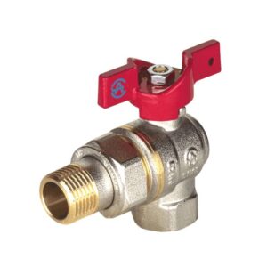 Кран шар лат 1011 Euro нк Ду15 Ру40 м/амер полн угл баб Aquasfera 1011-01